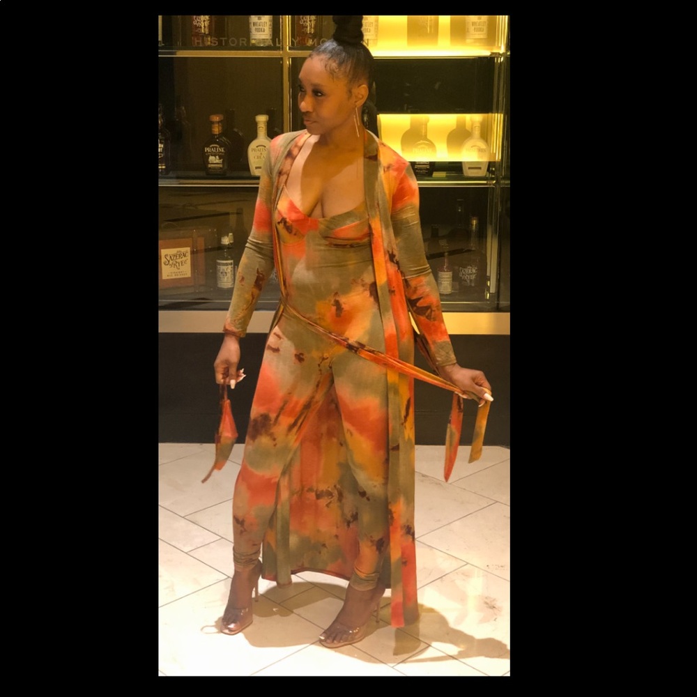 3 piece bodysuit set